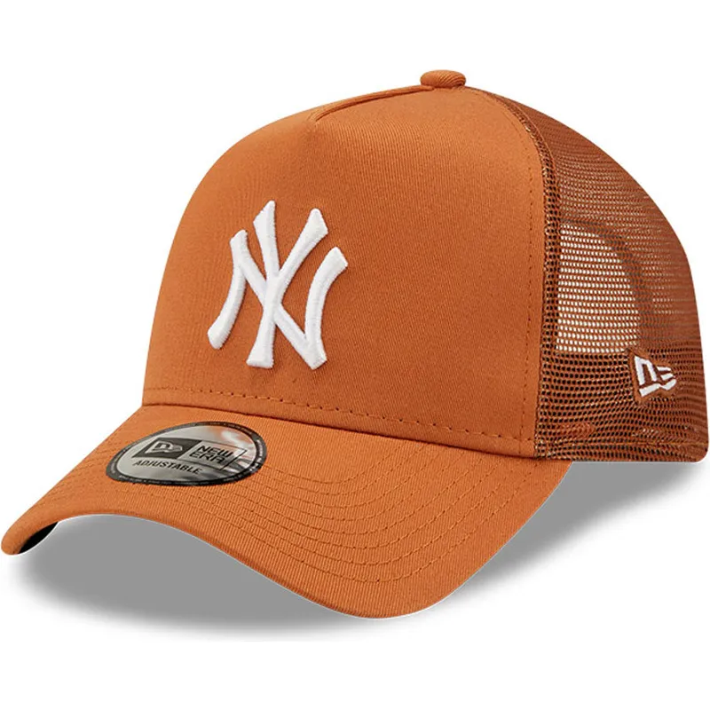 kepure-islenkta-ruda-snapback-a-frame-tonal-mesh-new-york-yankees-mlb-new-era