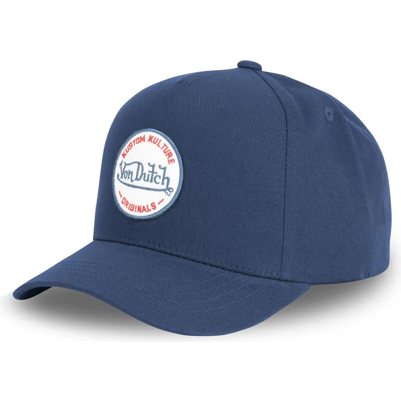 kepure-islenkta-tamsiai-melyna-snapback-kustom-kulture-col-mar1-von-dutch kepure-islenkta-tamsiai-melyna-snapback-kustom-kulture-col-mar1-von-dutch