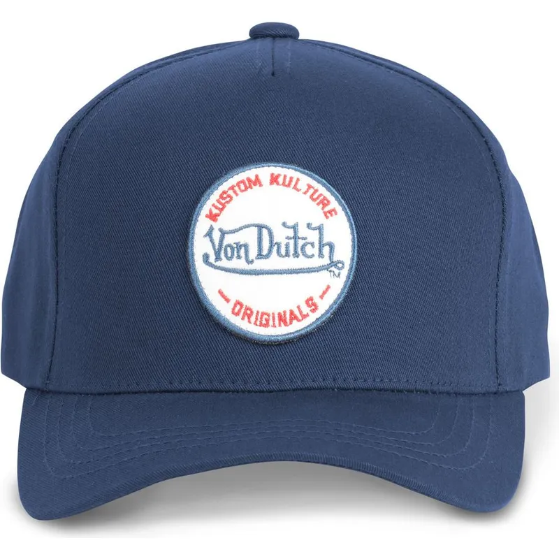 kepure-islenkta-tamsiai-melyna-snapback-kustom-kulture-col-mar1-von-dutch kepure-islenkta-tamsiai-melyna-snapback-kustom-kulture-col-mar1-von-dutch