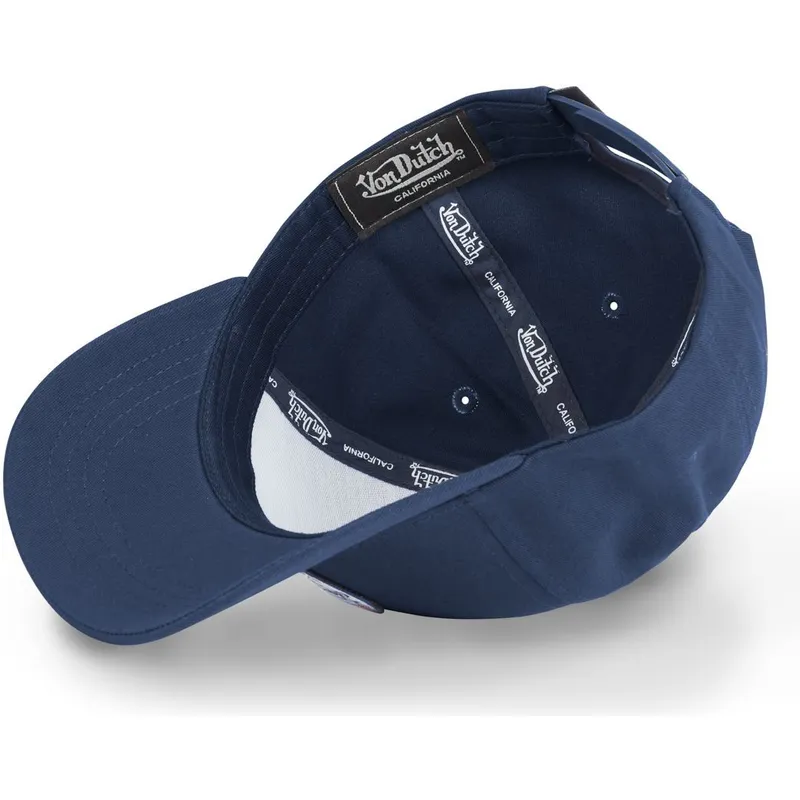 kepure-islenkta-tamsiai-melyna-snapback-kustom-kulture-col-mar1-von-dutch kepure-islenkta-tamsiai-melyna-snapback-kustom-kulture-col-mar1-von-dutch
