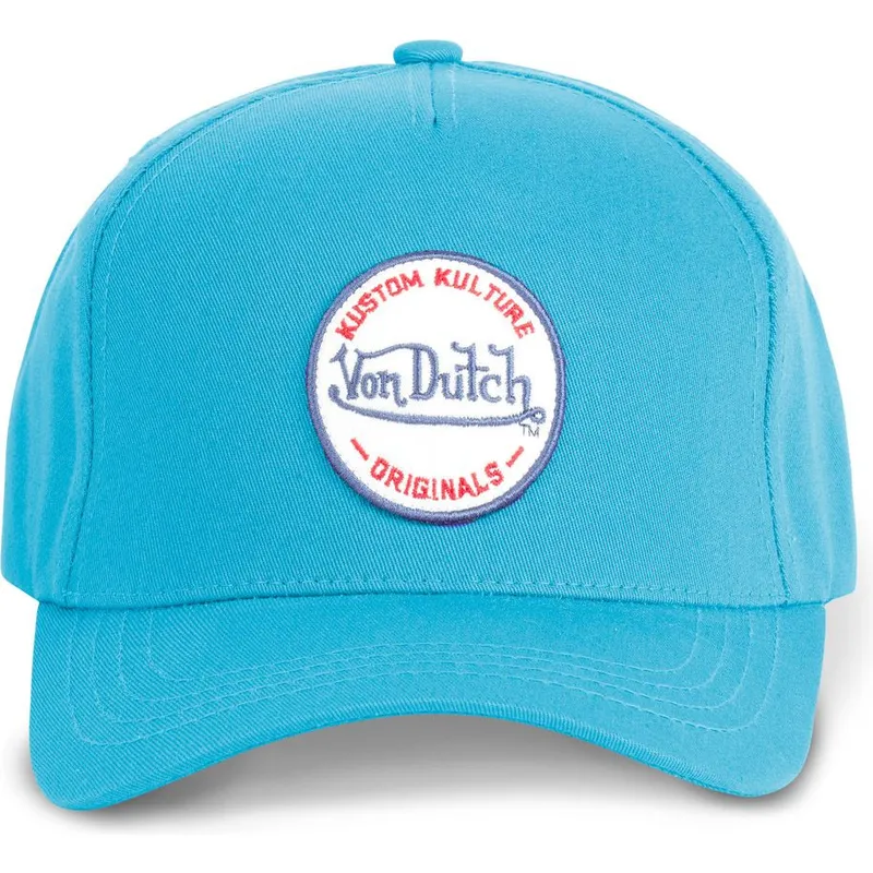 kepure-islenkta-melyna-snapback-kustom-kulture-col-dblu-von-dutch