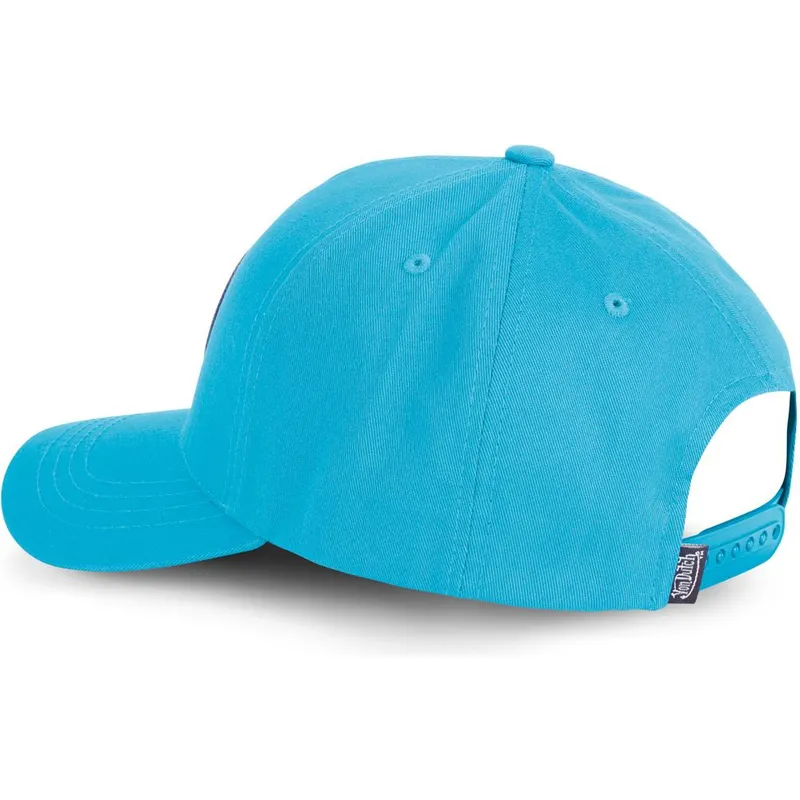 niebieska-zakrzywiona-czapka-snapback-kustom-kulture-col-dblu-von-dutch