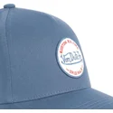 kepure-islenkta-melyna-snapback-kustom-kulture-col-ant-von-dutch
