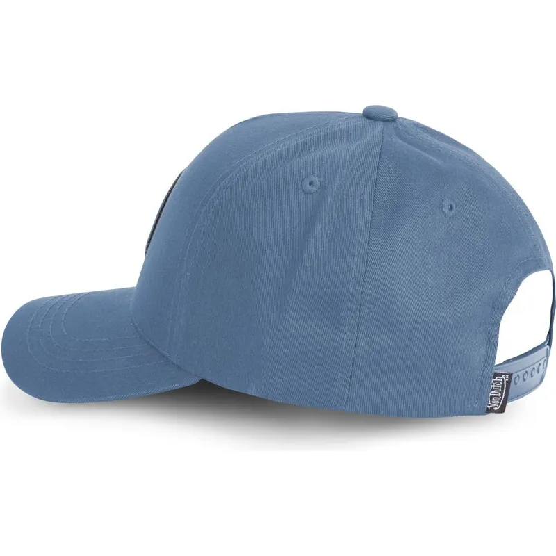 kepure-islenkta-melyna-snapback-kustom-kulture-col-ant-von-dutch