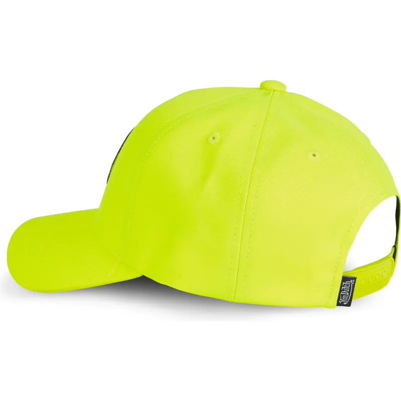 kepure-islenkta-geltona-snapback-kustom-kulture-col-yel1-von-dutch