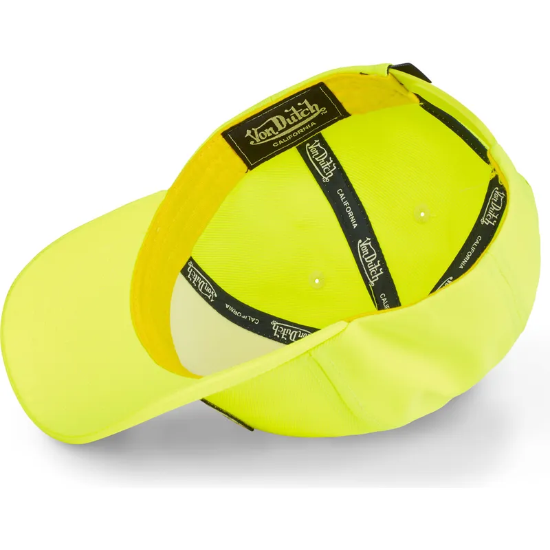 kepure-islenkta-geltona-snapback-kustom-kulture-col-yel1-von-dutch
