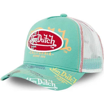 Kepurė išlenkta mėlyna snapback BRA GRE2 Von Dutch