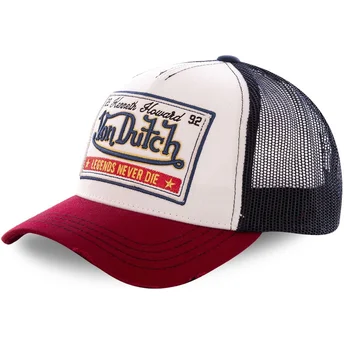 Kepurė išlenkta vilkikas balta snapback , Legends Never Die CAS WB07 Von Dutch