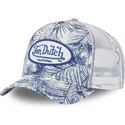 kepure-islenkta-melyna-snapback-flo-b-von-dutch