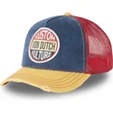 kepure-islenkta-tamsiai-melyna-snapback-kustom-kulture-kus-von-dutch