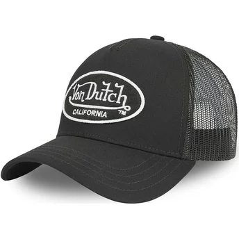 Czarna czapka trucker LOFB 5 od Von Dutch