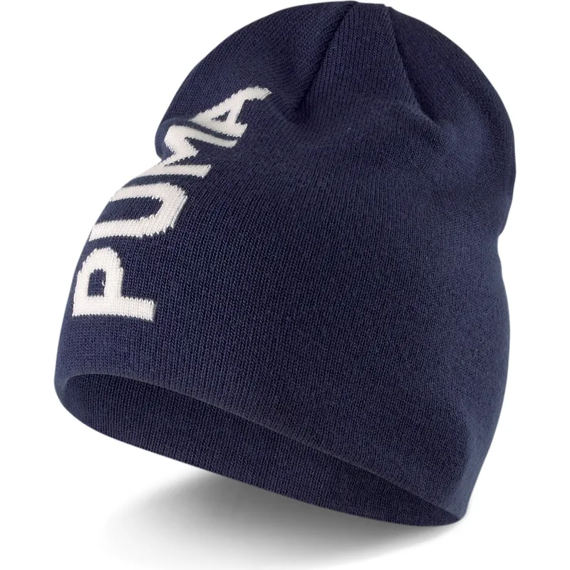 kepure-tamsiai-melyna-essentials-classic-cuffless-puma