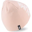 rozowa-czapka-dla-dzieci-essentials-classic-cuffless-od-puma