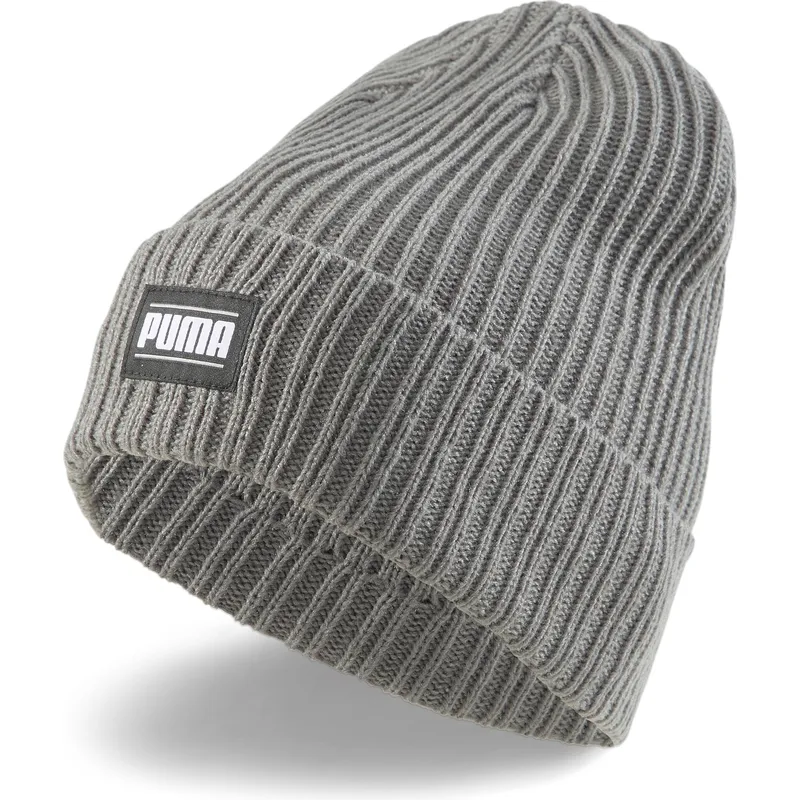 kepure-pilka-ribbed-classic-cuff-puma