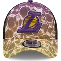 kepure-islenkta-ivairiaspalvis-snapback-a-frame-summer-city-los-angeles-lakers-nba-new-era