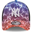 kepure-islenkta-ivairiaspalvis-snapback-a-frame-summer-city-new-york-yankees-mlb-new-era