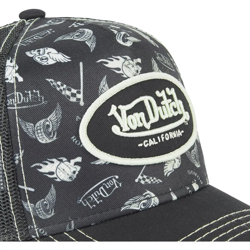 gorra-trucker-negra-tat05-de-von-dutch