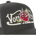 kepure-islenkta-juoda-snapback-flor-nr-von-dutch