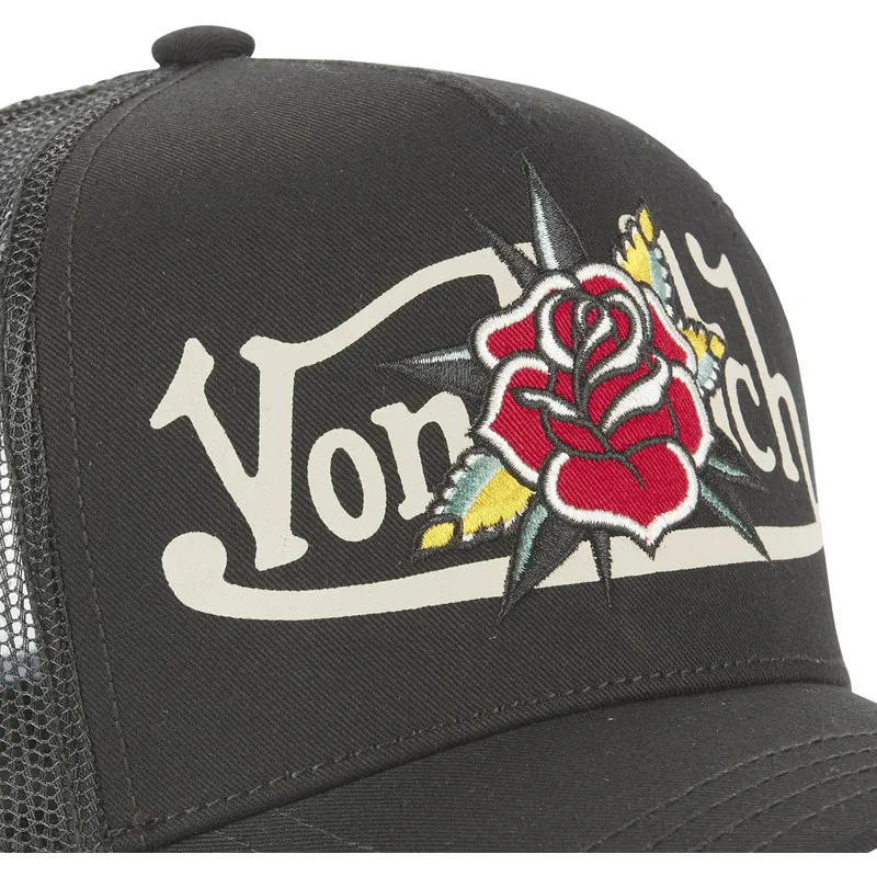 kepure-islenkta-juoda-snapback-flor-nr-von-dutch