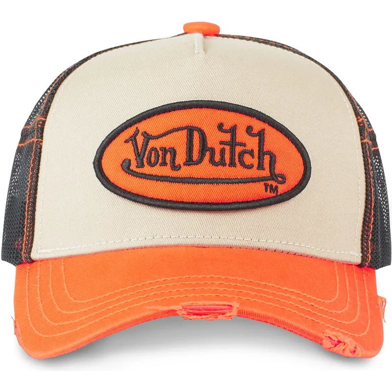 kepure-islenkta-oranzine-snapback-ora-von-dutch