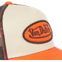 kepure-islenkta-oranzine-snapback-ora-von-dutch