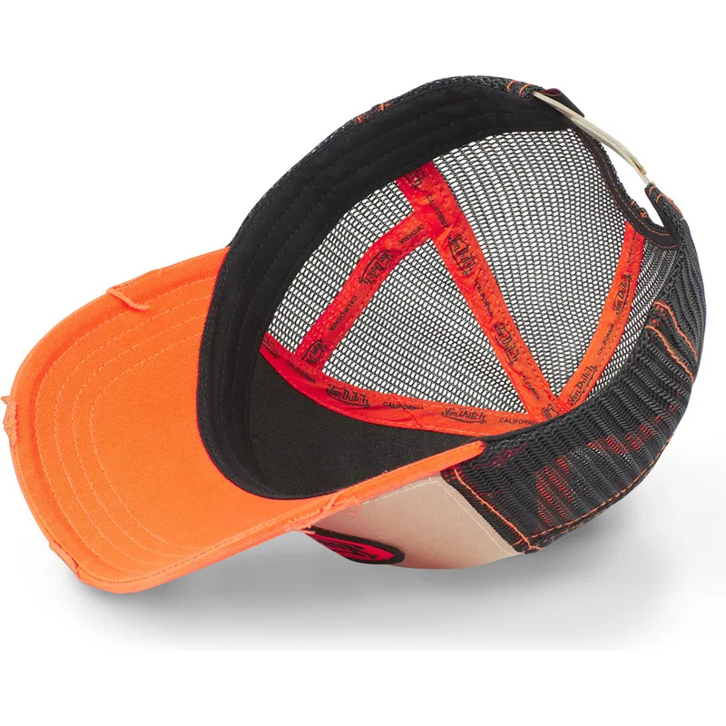 kepure-islenkta-oranzine-snapback-ora-von-dutch