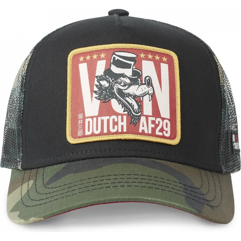 kepure-islenkta-juoda-snapback-wolf-von-dutch