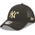 czarna-dopasowana-czapka-trucker-z-zlotym-logo-39thirty-all-star-game-new-york-yankees-mlb-od-new-era