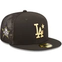 czarna-plaska-czapka-trucker-dopasowana-z-zlotym-logo-59fifty-all-star-game-los-angeles-dodgers-mlb-od-new-era