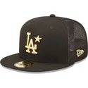 czarna-plaska-czapka-trucker-dopasowana-z-zlotym-logo-59fifty-all-star-game-los-angeles-dodgers-mlb-od-new-era