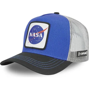 kepure-islenkta-melyna-snapback-nas3-nasa-capslab