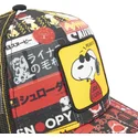 kepure-islenkta-juoda-snapback-joe-cool-pea-sam1-snoopy-zemes-riesutai-capslab