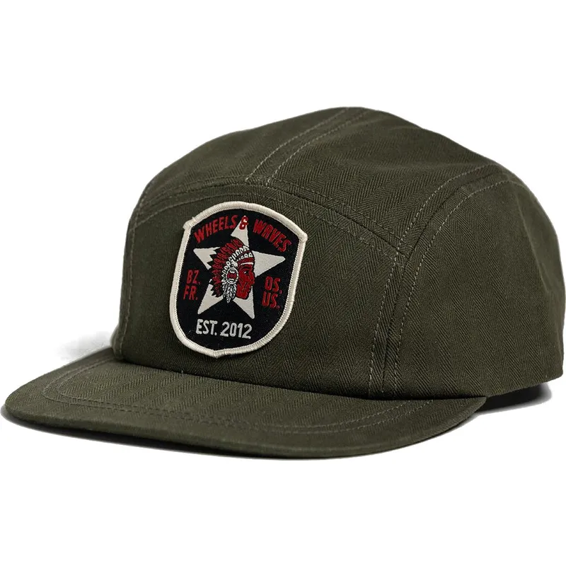kepure-plokscia-ruda-reguliuojamas-6-panel-starfire-ww21-wheels-and-waves