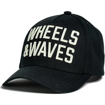 kepure-islenkta-juoda-snapback-classic-ww22-wheels-and-waves