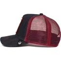 czapka-trucker-granatowo-czerwona-orzel-the-freedom-eagle-the-farm-od-goorin-bros