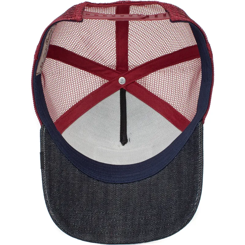 kepure-islenkta-tamsiai-melyna-snapback-the-freedom-eagle-the-farm-goorin-bros