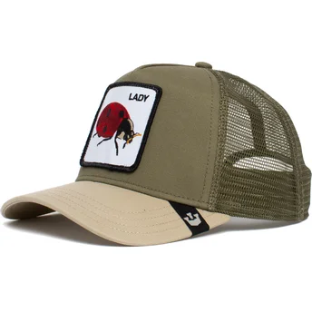 czapka-trucker-zielona-biedronka-the-lady-bug-the-farm-od-goorin-bros