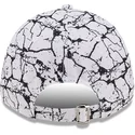 kepure-islenkta-balta-reguliuojamas-9forty-marble-los-angeles-lakers-nba-new-era