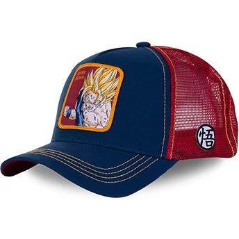 kepure-islenkta-tamsiai-melyna-snapback-super-saiyan-say1-son-goku-dragon-ball-capslab