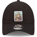 kepure-islenkta-juoda-reguliuojamas-9forty-patch-mona-le-louvre-new-era