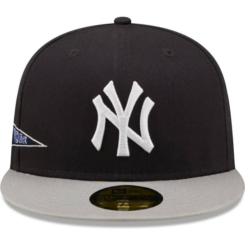 kepure-plokscia-tamsiai-melyna-priglundanti-59fifty-team-city-patch-new-york-yankees-mlb-new-era