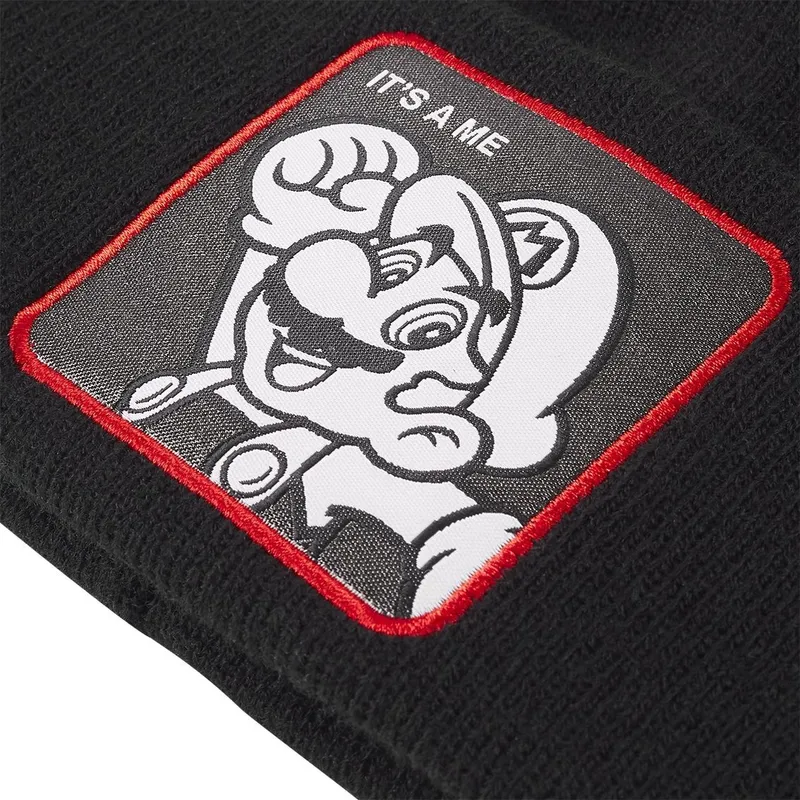 kepure-juoda-its-a-me-bon-tri1-bros-mario-super-mario-bros-capslab
