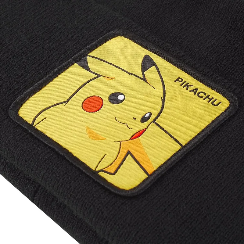 kepure-juoda-bon-pik1-pikachu-pokemon-capslab