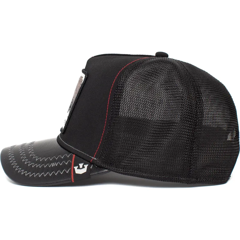 kepure-islenkta-juoda-snapback-monster-tyrant-king-the-farm-goorin-bros