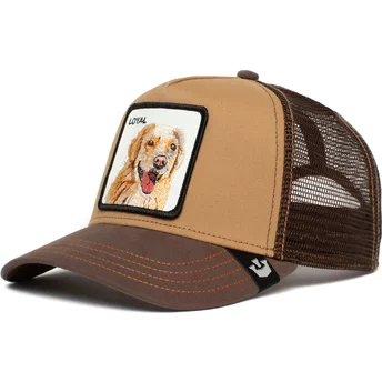 Goorin Bros. Labrador Retriever The Loyal Dog The Farm Brown Trucker Hat