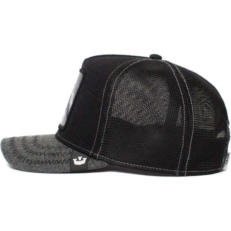 kepure-islenkta-juoda-snapback-martillo-hammer-nightmare-alley-the-farm-goorin-bros kepure-islenkta-juoda-snapback-martillo-hammer-nightmare-alley-the-farm-goorin-bros