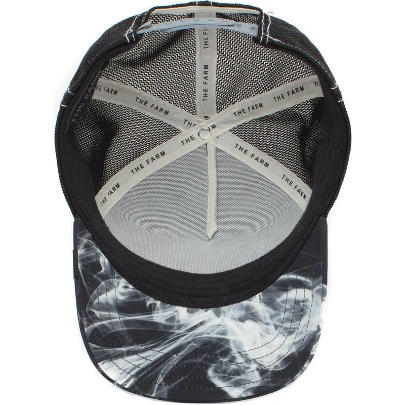 kepure-islenkta-juoda-snapback-maltese-rooster-the-farm-goorin-bros kepure-islenkta-juoda-snapback-maltese-rooster-the-farm-goorin-bros