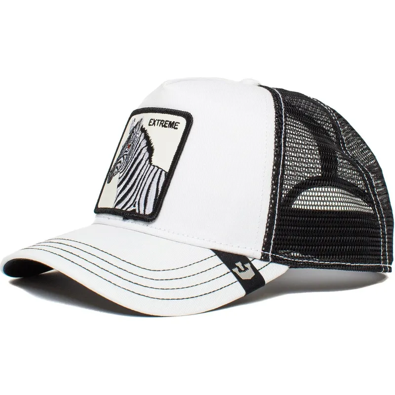 kepure-islenkta-vilkikas-balta-snapback-vaikams-cebra-extreme-little-stripe-the-farm-the-farm-de-goorin-bros