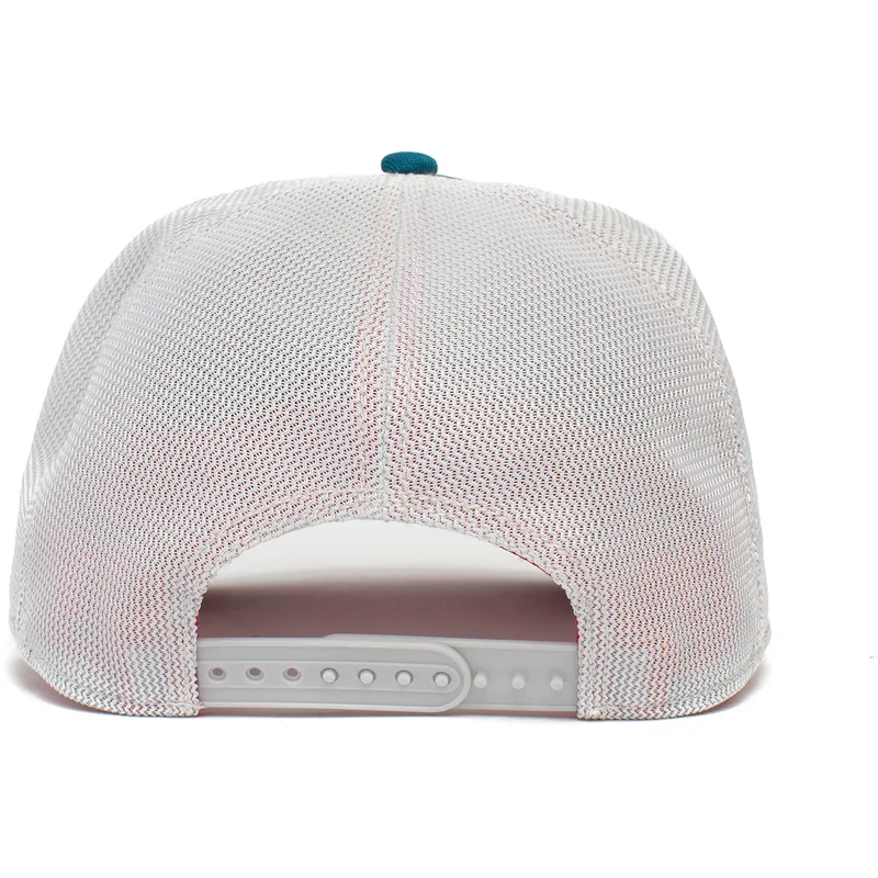 kepure-islenkta-melyna-snapback-vaikams-clever-little-raptor-the-farm-goorin-bros