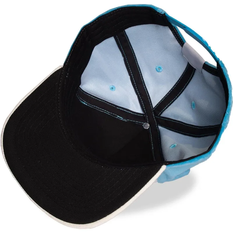 kepure-plokscia-melyna-snapback-ibailax-plush-difuzed